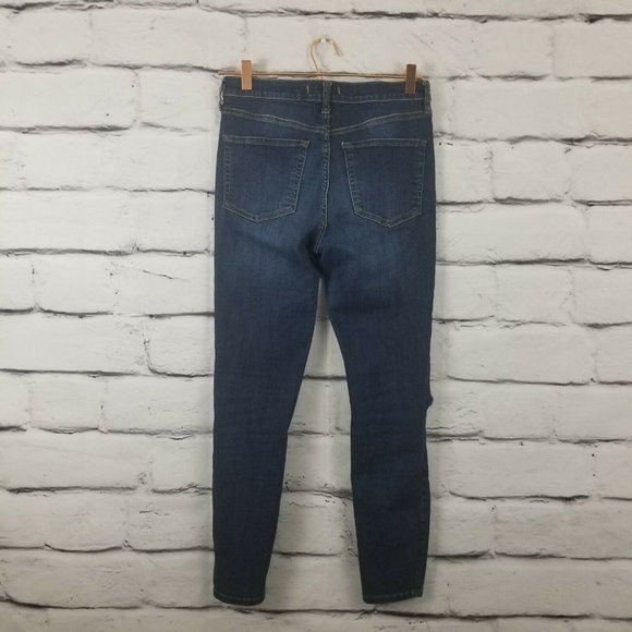FREE PEOPLE Denim Jeans Skinny Busted Knees - Picture 2 of 6